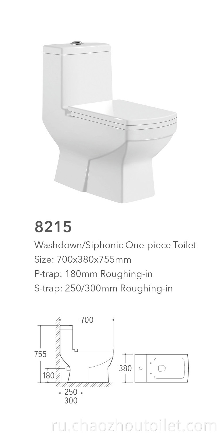 8215 One Piece Toilet